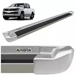 Estribo Lateral Amarok Cabine Dupla 2011 a 2020 Pr... - Avenida Acessorios