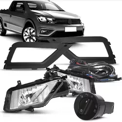 Kit Farol de Milha Saveiro G7 2017/22 Gol e Voyage... - Avenida Acessorios