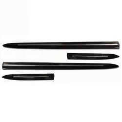 Kit Friso Lateral HRV Preto Cristal Com Friso Crom... - Avenida Acessorios