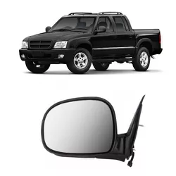 Retrovisor S10 e Blazer 1995 a 2011 Esquerdo Elétr... - Avenida Acessorios