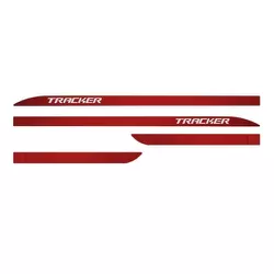 Kit Friso Lateral Tracker Vermelho Chilli Sean Car - Avenida Acessorios