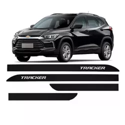 Kit Friso Lateral Tracker Preto Ouro Negro Sean Ca - Avenida Acessorios