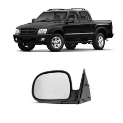 Retrovisor S10 e Blazer 1995 a 2011 Esquerdo Sem C... - Avenida Acessorios