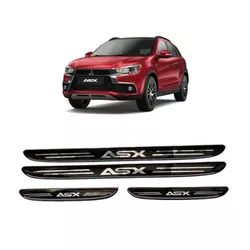 Soleira Porta ASX Resinado Premium Preto URA - Avenida Acessorios