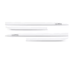 Kit Friso Lateral HB20 Sedan Branco Atlas Sean Car - Avenida Acessorios