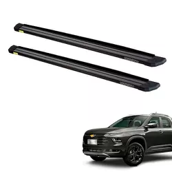 Estribo Montana 2023/ Slim Aluminio Preto CCF - Avenida Acessorios