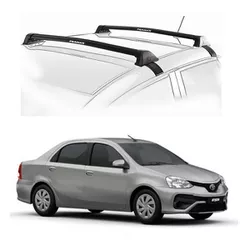 Rack de Teto New Wave Etios Sedan 2013 a 2021 Eqma - Avenida Acessorios