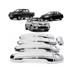Aplique Capa Maçaneta Hilux 05/15 Corolla 02/14 Fi... - Avenida Acessorios