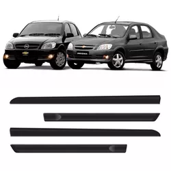 Kit Friso Lateral Celta e Prisma 2006 a 2015 4 Por... - Avenida Acessorios