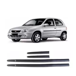 Kit Friso Lateral Corsa 1998 a 2002 2 Portas Sanfr... - Avenida Acessorios
