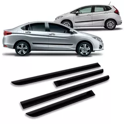 Kit Friso Lateral Fit/ City até 2014 Sanfris - Avenida Acessorios