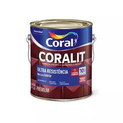 Tinta Esmalte 3,6L Coralit Ultra Resistência Brilh... - AZEVEDO TINTAS E EQUIPAMENTOS