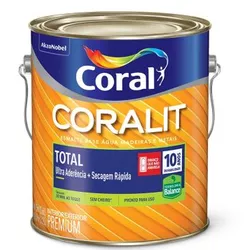Coralit Base'Agua Balance Acetinado 3,6 Litros Bra... - AZEVEDO TINTAS E EQUIPAMENTOS