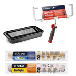 Kit Big Com Bandeja 4,3L + Garfo + 2 rolos 46cm At... - AZEVEDO TINTAS E EQUIPAMENTOS