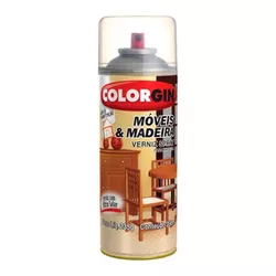 Spray Verniz Móveis E Madeiras Brilhante Colorgin ... - AZEVEDO TINTAS E EQUIPAMENTOS