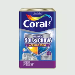 Tinta Proteção Sol E Chuva Total Fosco 18Litros Co... - AZEVEDO TINTAS E EQUIPAMENTOS