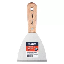 Espátula Aço Reforçado Ref.6555 Atlas - V0060 - AZEVEDO TINTAS E EQUIPAMENTOS