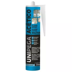 Silicone Acetinado Incolor 250Ml Unipega - 18036 - AZEVEDO TINTAS E EQUIPAMENTOS