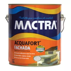 Acquaforte Silicone 3,6Litros Mactra - 03087 - AZEVEDO TINTAS E EQUIPAMENTOS
