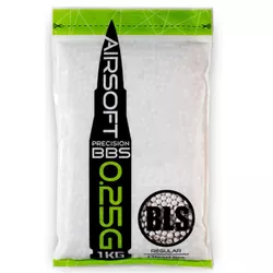 Bolinha BBS BLS 0.25g - 4000 unidades - azF-BBS25a - Airsoft e Armas de Pressão Azsports 