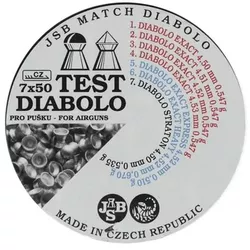 Kit Test Chumbinhos JSB Exact Diabolo 4,5mm Test 3... - Airsoft e Armas de Pressão Azsports 