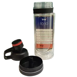 Garrafa Plástica Multifuncional 500ml BRW - Hidrat... - BAIUCA