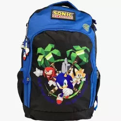 Mochila De Costas Infantil Sonic Azul - BAIUCA