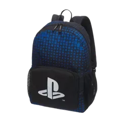 Mochila De Costas Playstation Gamer Waves - Pacifi - BAIUCA