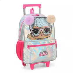 Mochila De Rodinhas Lol Surprise Holográfica Luxc... - BAIUCA