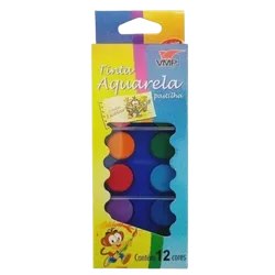 Estojo Aquarela 12 Cores VMP - BAIUCA
