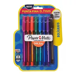 Kit Canetas Esferográficas InkJoy 0,7mm - Paper Ma... - BAIUCA