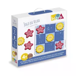 Jogo da Velha Portátil Babebi - BAIUCA