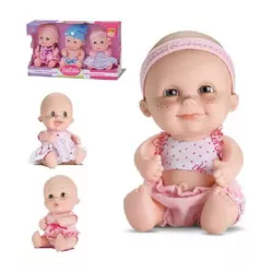 Boneca Trigêmeas Expressões Sortidas Bee Toys - BAIUCA