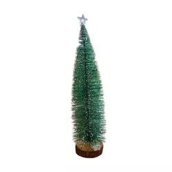 Mini Árvore de Natal com Luzes Pisca-Pisca 35cm Ve... - BAIUCA