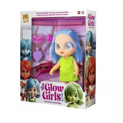 Boneca Glow Girls Loira Luna - Bee Toys - BAIUCA