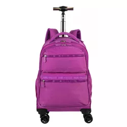  Mochila Com Rodinha Paul Frank Orquídea da Sestin... - BAIUCA