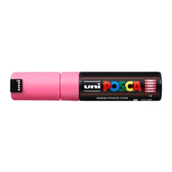 Marcador Multiuso Posca PC-8K Rosa Fluorescente Un... - BAIUCA