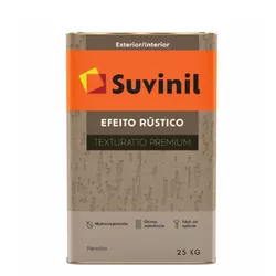 Massa de Efeito Rústico Branca 25kg Suvinil - 2B Autotintas