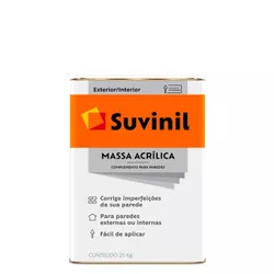 Suvinil Massa Acrílica Lata 25kg - 2B Autotintas