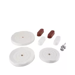 Jogo de Discos de Pano Para Polimento 100-150mm co... - 2B Autotintas