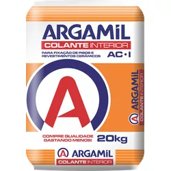 Argamil Argamassa Cinza Ac-I 20kg - 17593 - Bazar Eficaz