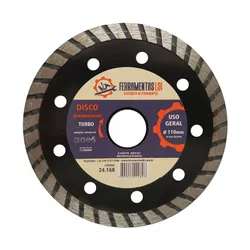 LDI DISCO DIAMANT. 4 TURBO PAST.7MM PROFISSIONAL - COLOMARTI FERRAMENTAS