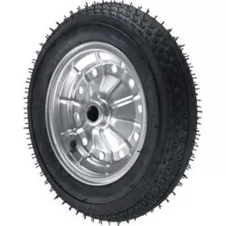 RODA PNEU/CAMARA 3.00/3.25X8 SEM ROLAMENTO METALOS - COLOMARTI FERRAMENTAS
