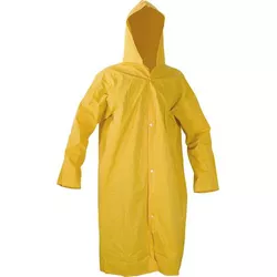 CAPA CHUVA PVC C.FORRO AMARELA G 01597 LEROUP - COLOMARTI FERRAMENTAS