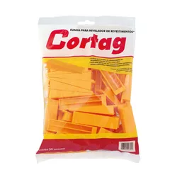 CUNHA NIVELADORA CORTAG 60694 PCT C/50PÇS - COLOMARTI FERRAMENTAS