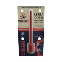 LDI SERRA COPO DIAMANTADO 30MM SECO / REFRIGERADO - COLOMARTI FERRAMENTAS
