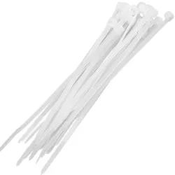 ABRACADEIRA NYLON 8637 300MM X 4,80MM BRANCA BRASF... - COLOMARTI FERRAMENTAS