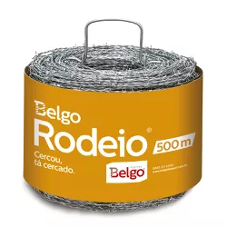 ARAME FARPADO RODEIO 500MTS BELGO - COLOMARTI FERRAMENTAS