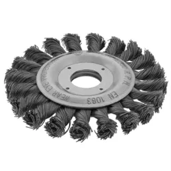 ESCOVA CIRC.ACO POLI.TRANC. 4.1/2X 1/2 FURO 7/8 P/... - COLOMARTI FERRAMENTAS