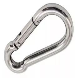 MOSQUETAO TRAVA SIMPLES GALV. 08MM LDI - COLOMARTI FERRAMENTAS